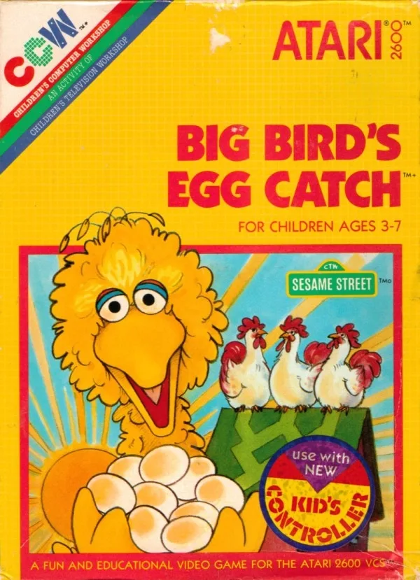 Big Bird's Egg Catch (A2600)