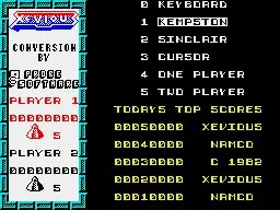Xevious (1983) (A2600)