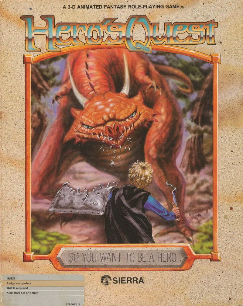 Hero's Quest: So You Want To Be A Hero? (AMIGA)