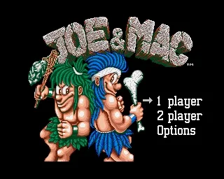 Joe & Mac: Caveman Ninja (AMIGA)