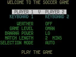 Microprose Soccer (AMIGA)
