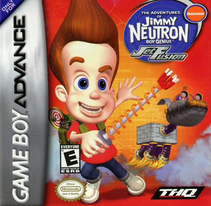 Nickelodeon The Adventures of Jimmy Neutron Boy Genius: Jet Fusion (GBA)