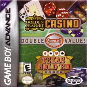 Golden Nugget Casino / Texas Hold 'Em Double Pack (GBA)