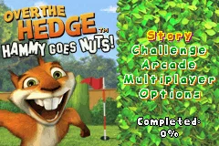 Over the Hedge: Hammy Goes Nuts! (GBA)
