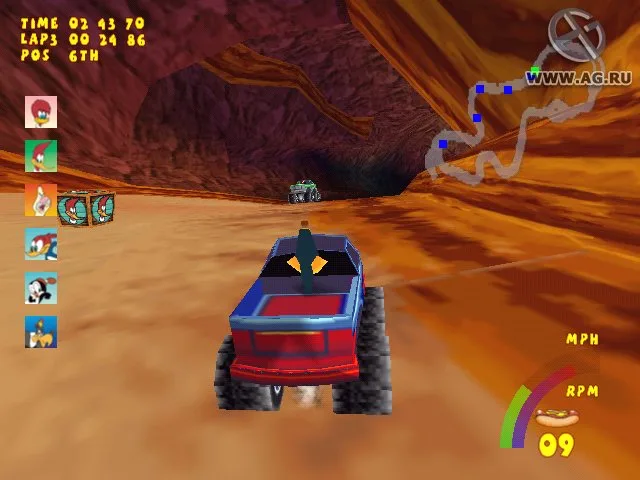 Woody Woodpecker Racing (GBC)