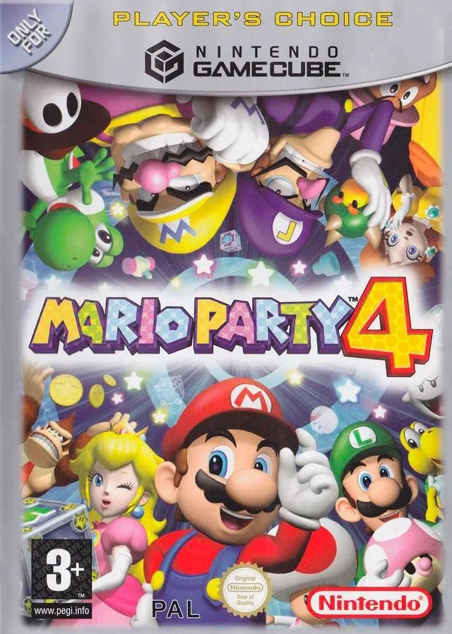 Mario Party 4 [Player's Choice] (PAL) (GCN)