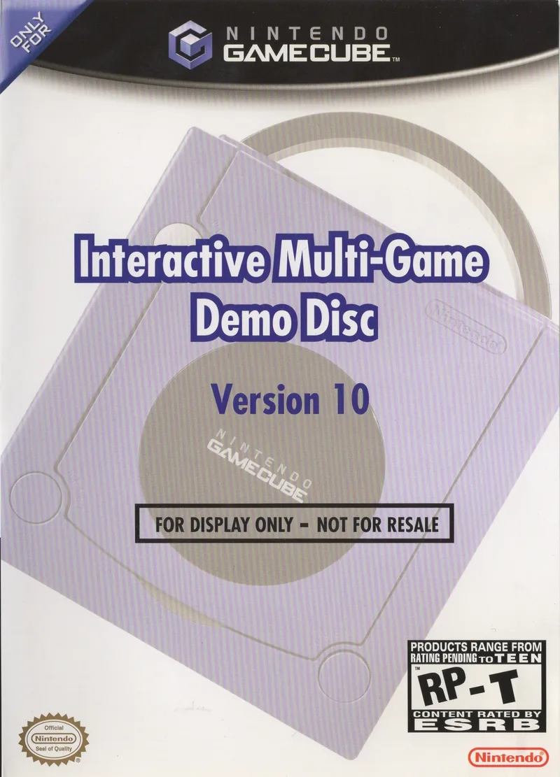 Interactive Multi-Game Demo Disc Version 10 (GCN)
