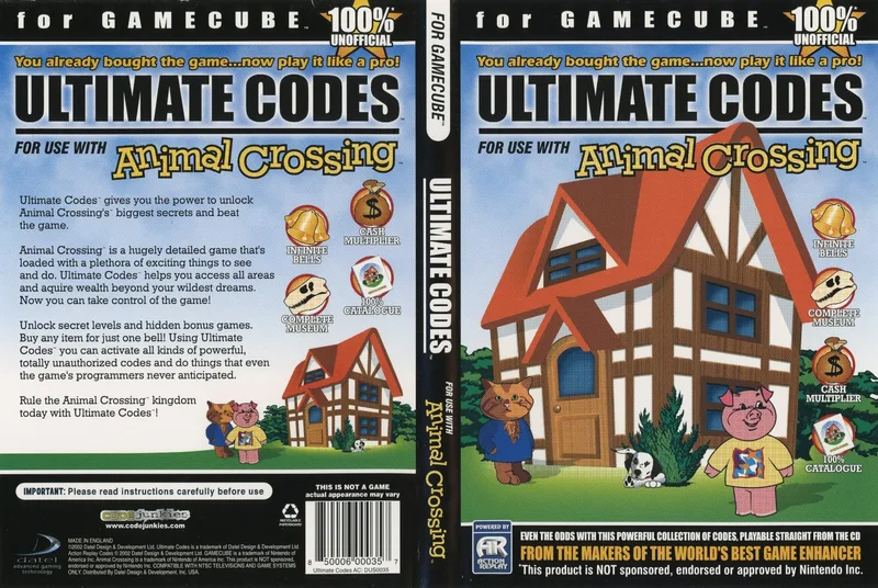 Ultimate Codes for Animal Crossing (GCN)