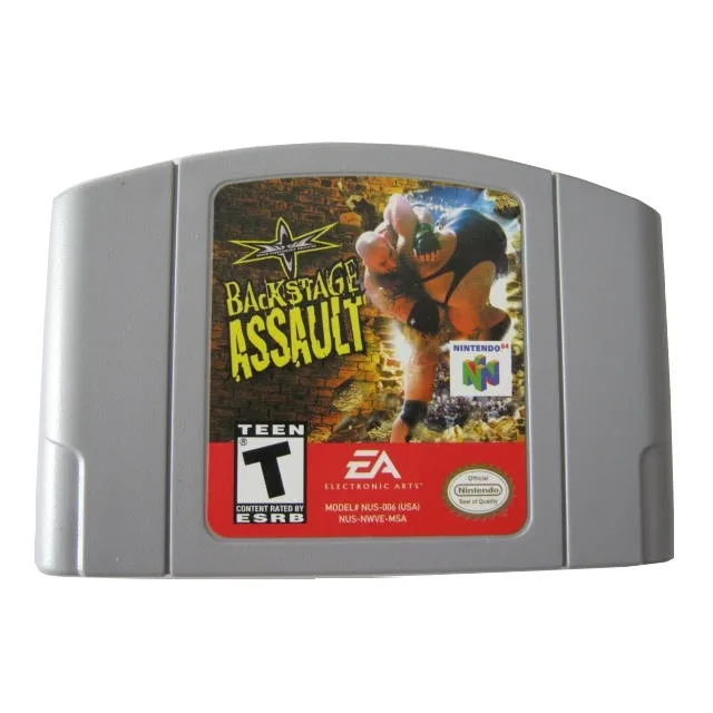 WCW Backstage Assault [MSA Gray Cart]