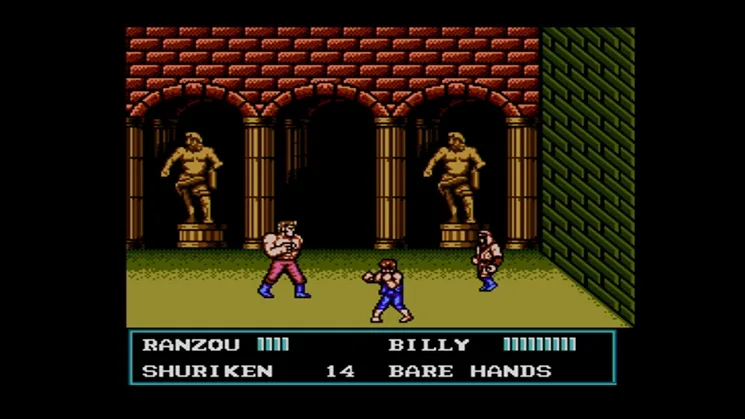 Double Dragon III: The Sacred Stones (1991) (NES)