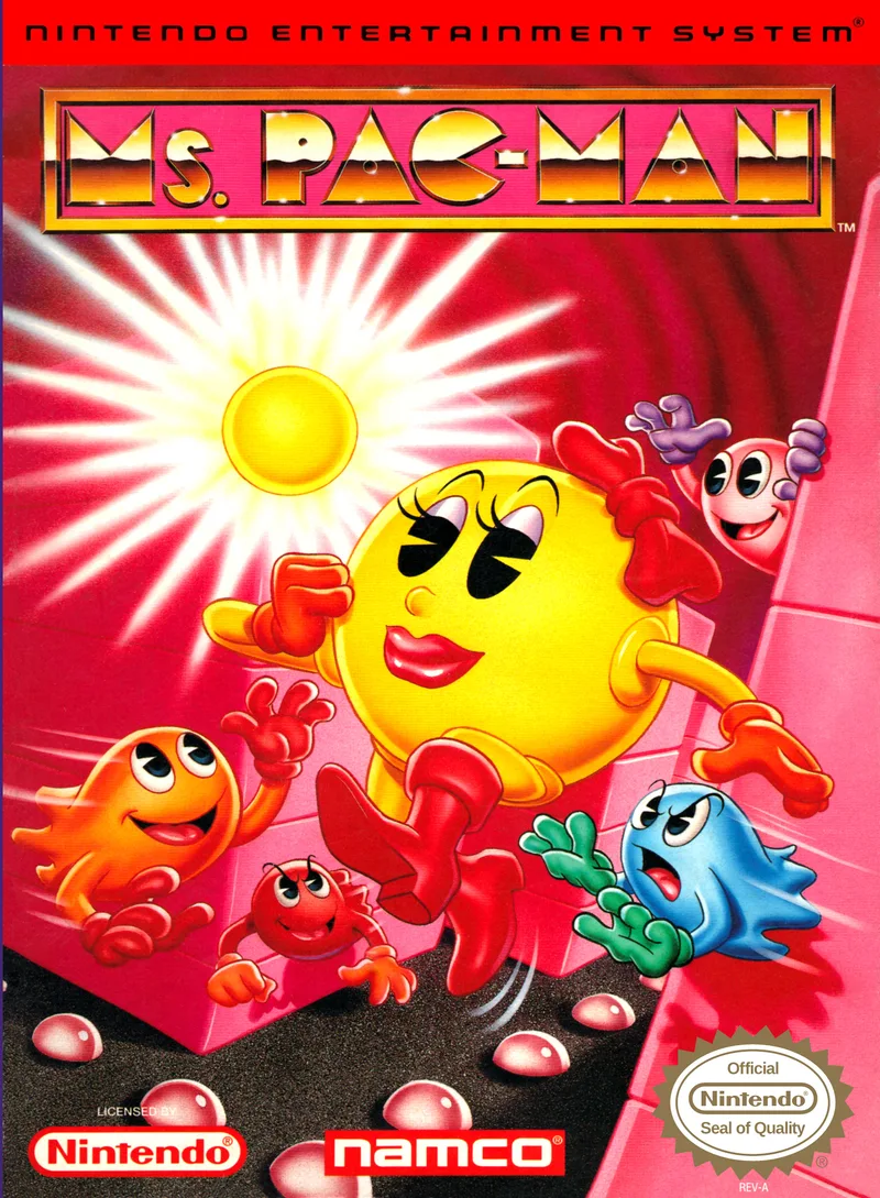 Ms. Pac-Man (Namco) (NES)