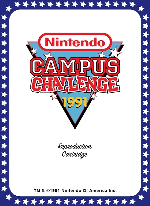 Nintendo Campus Challenge 1991 (NES)