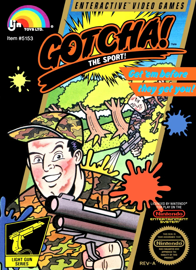 Gotcha! The Sport! [5 Screw] (NES)