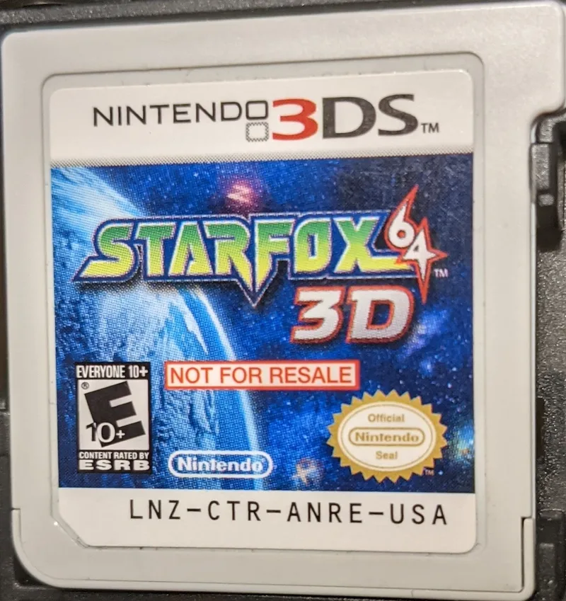 Star Fox 64 3D [Not For Resale] (3DS)
