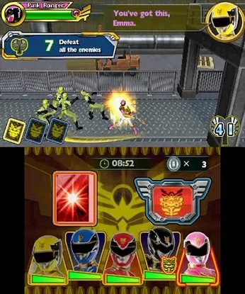 Saban's Power Rangers Megaforce (3DS)
