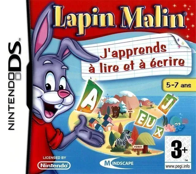 Lapin Malin J'apprends à lire et à écrire