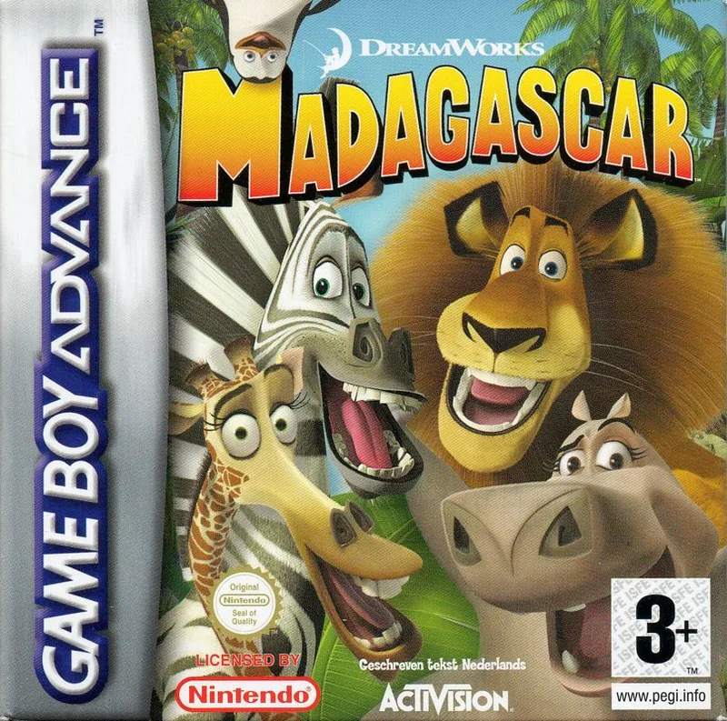 Madagascar 3 Europe's Most Wanted (NDS)