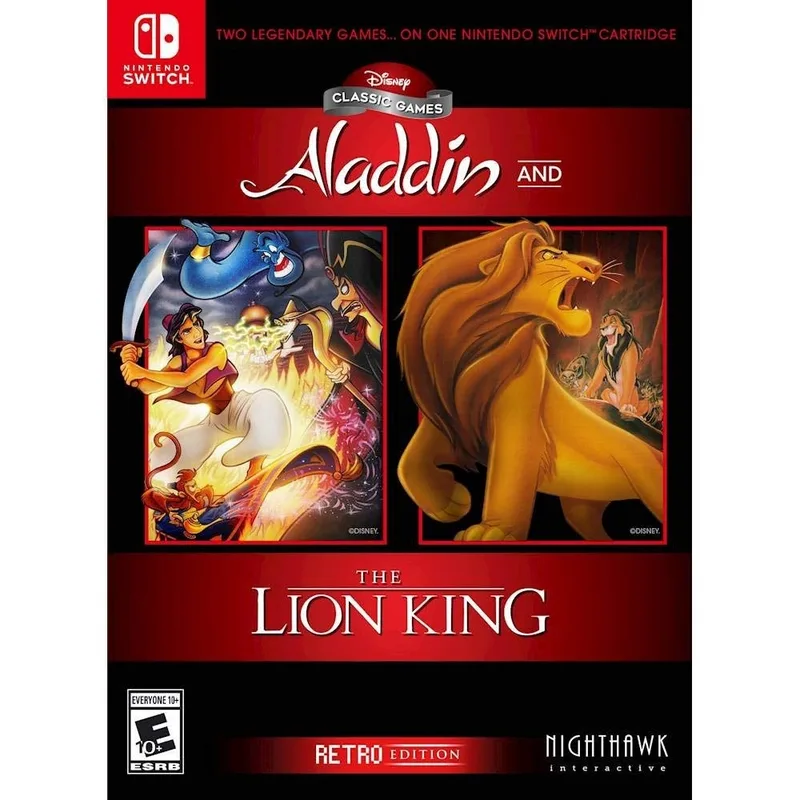 Disney Classic Games: Aladdin and The Lion King [Retro Edition] (NSW)