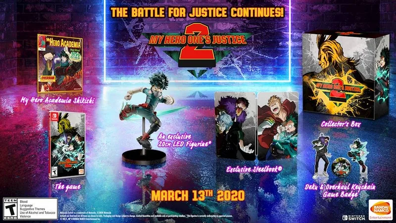 My Hero One's Justice 2 [Collector's Edition] (NSW)