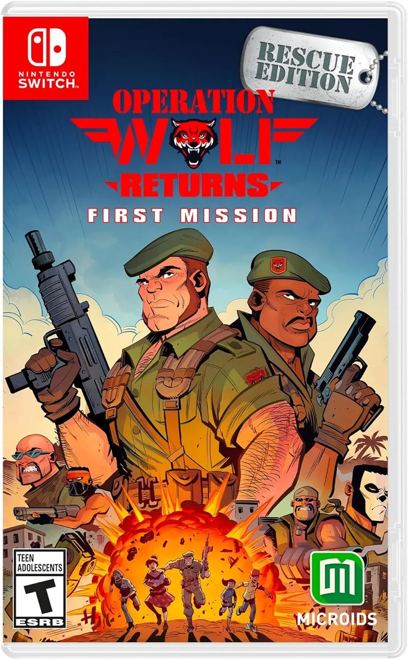 Operation Wolf Returns: First Mission [Rescue Edition] (NSW)