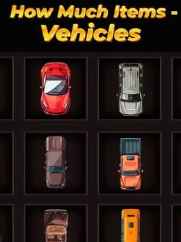 How Much Items: Vehicles (PC)