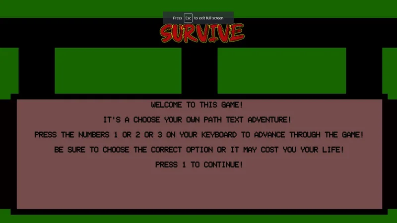 Survive (Text101)