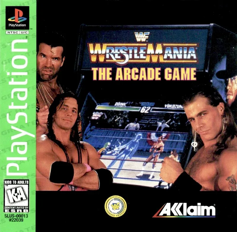 WWF WrestleMania: The Arcade Game [Greatest Hits] (PS1)