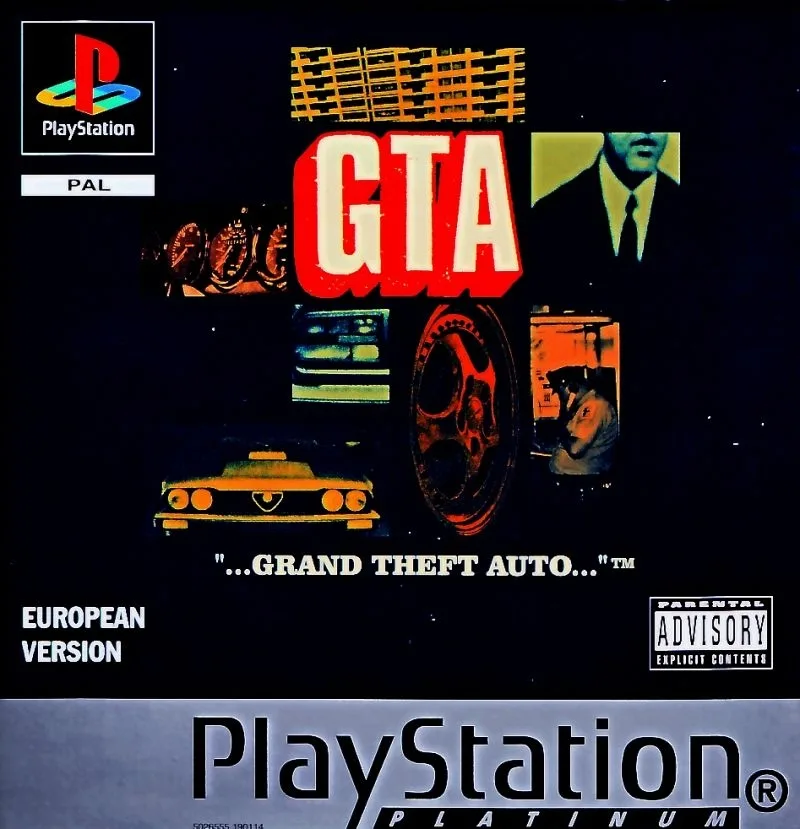 Grand Theft Auto [Platinum] (PS1)