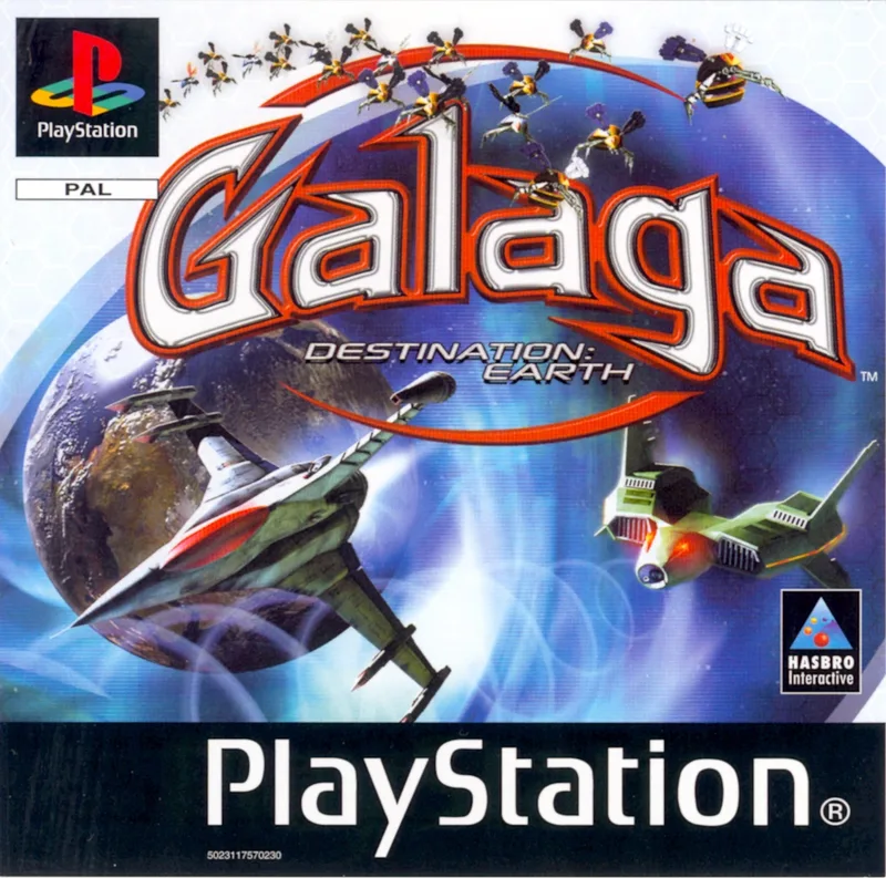 Galaga: Destination Earth (PAL) (PS1)