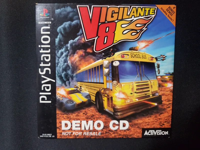 Vigilante 8 Demo Disc (PS1)