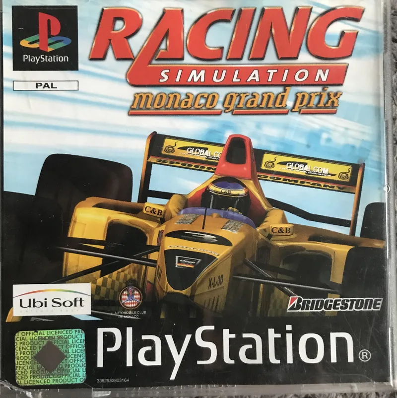Racing Simulation Monaco Grand Prix (PS1)