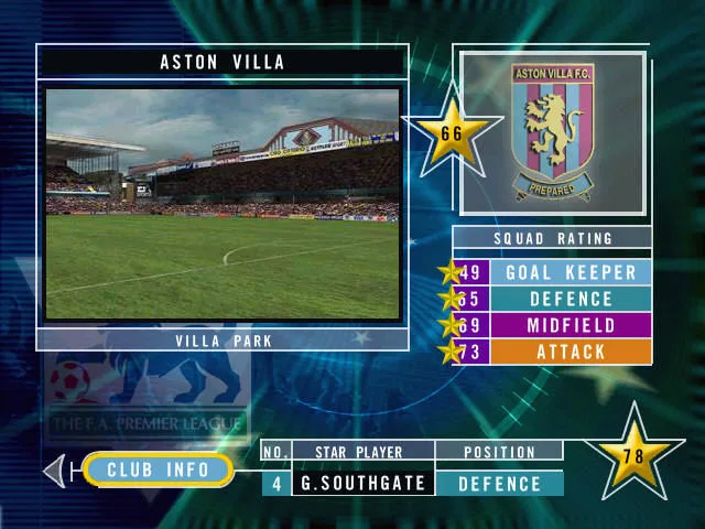 FA Premier League Stars (PS1)