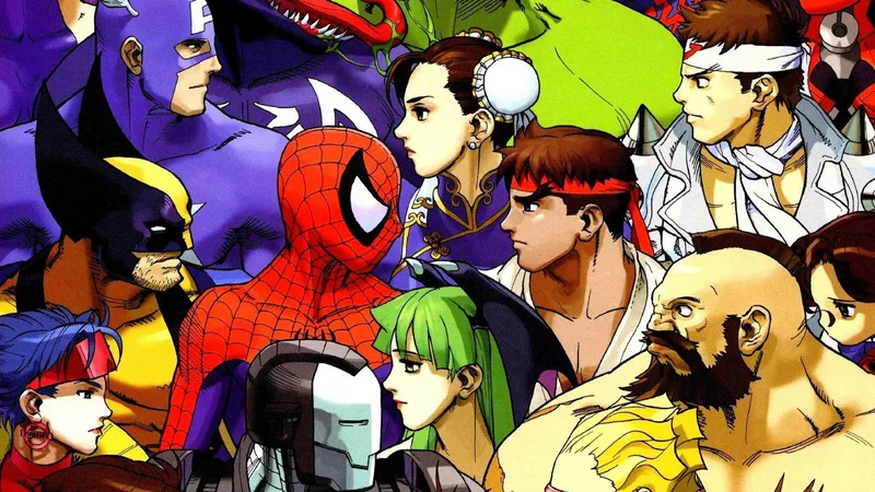 Marvel vs. Capcom: Clash of Super Heroes (PS1)