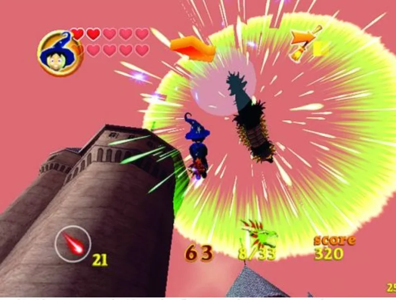 Billy the Wizard: Rocket Broomstick Racing (PS2)