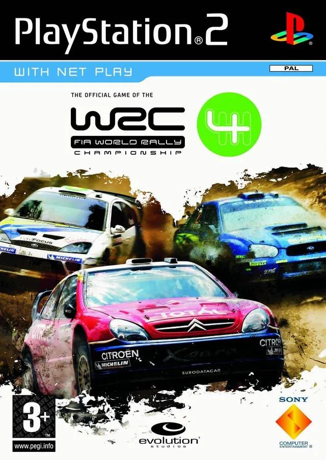 WRC 4: FIA World Rally Championship (2004) (PS2)