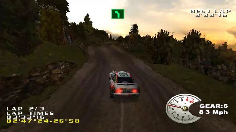 WRC: World Rally Championship (PS2)