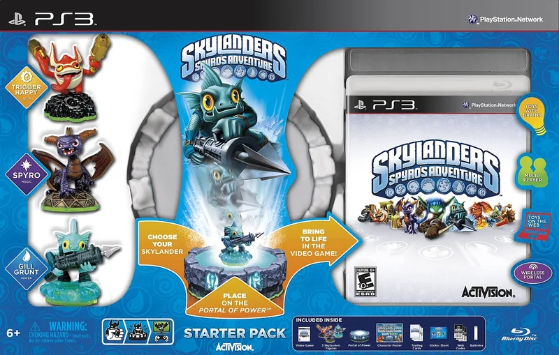 Skylanders: Spyro's Adventure - Starter Pack (PS3)