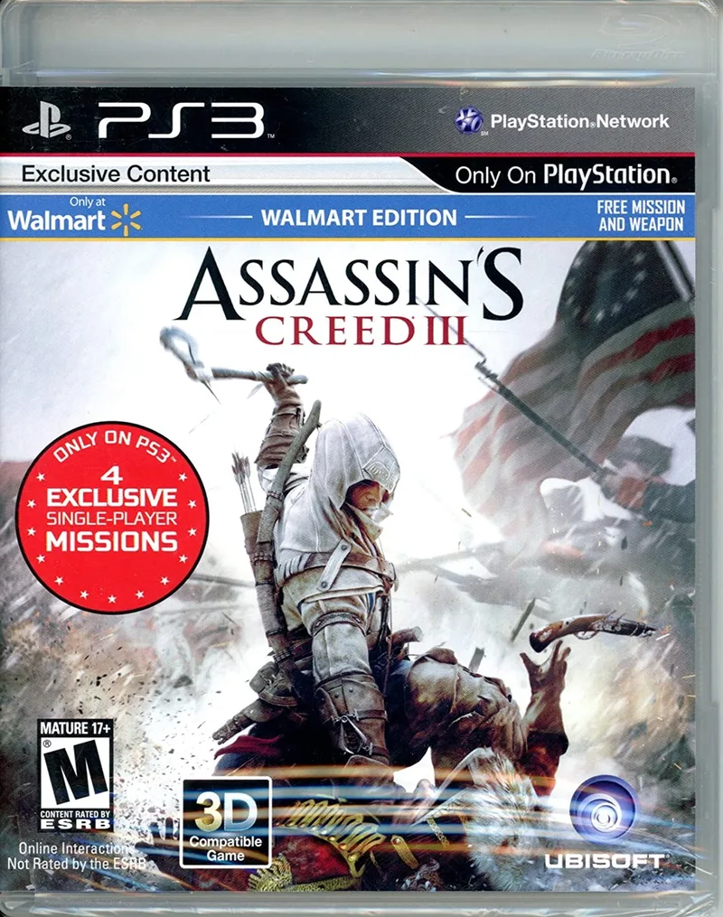 Assassin's Creed III [Walmart Edition] (PS3)