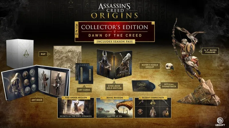 Assassin's Creed: Origins [Dawn of the Creed Collector's Edition] (PS4)