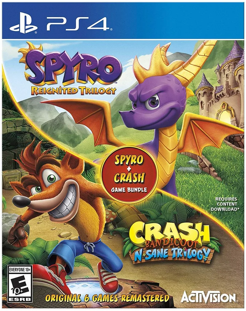Spyro Reignited Trilogy / Crash Bandicoot N. Sane Trilogy (PS4)