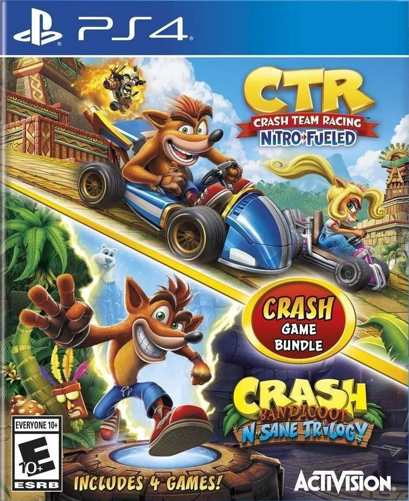 Crash Team Racing: Nitro-Fueled / Crash Bandicoot N. Sane Trilogy (PS4)