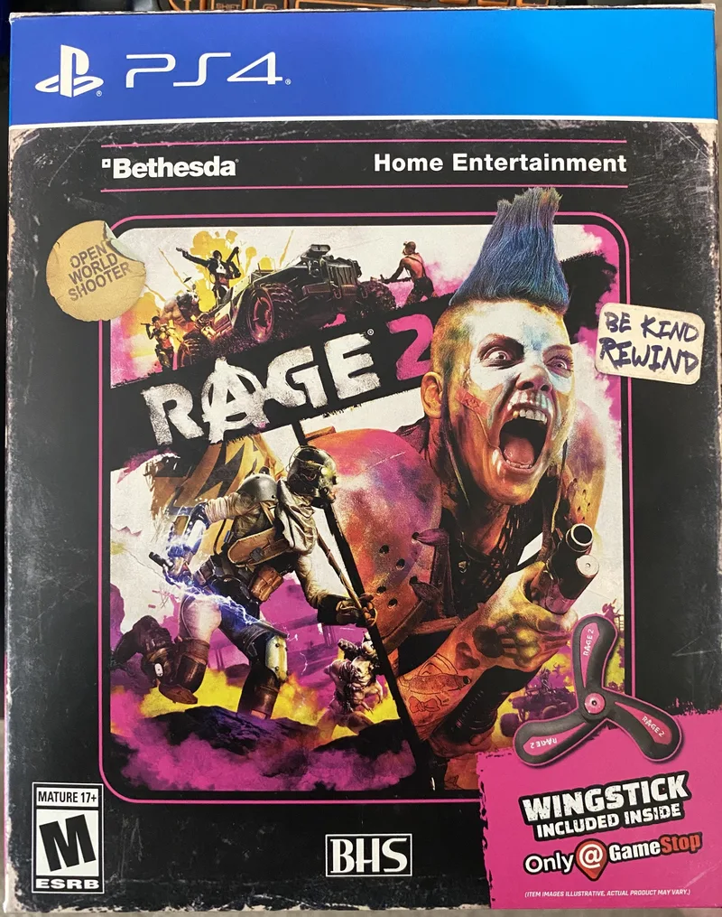 Rage 2 [GameStop Wingstick Edition] (PS4)