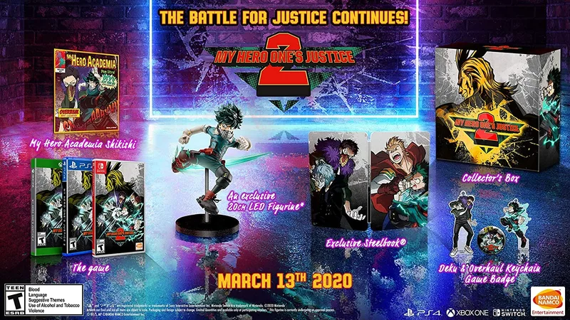My Hero One's Justice 2 (Collector's Edition) (PS4)