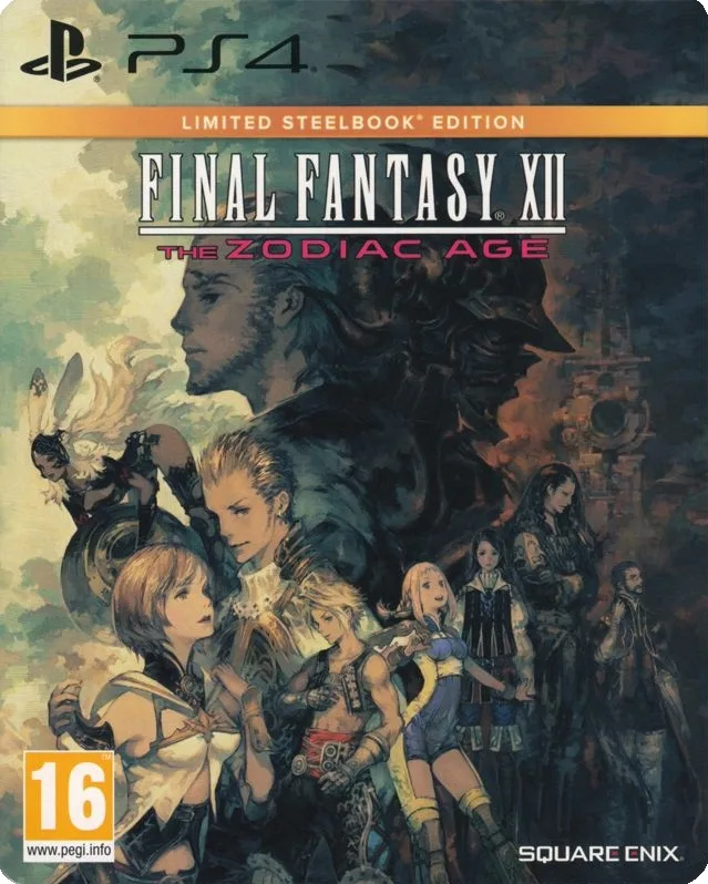 Final Fantasy XII: The Zodiac Age [Limited Steelbook Edition] (PS4)
