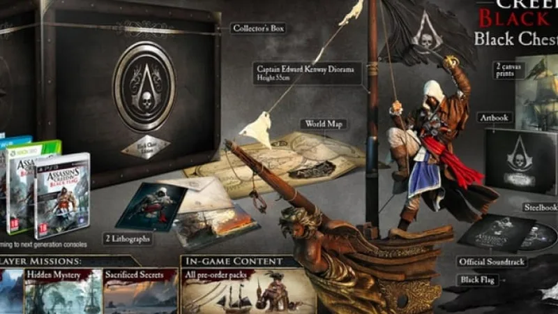 Assassin's Creed IV: Black Flag - Black Chest Edition (PS4)