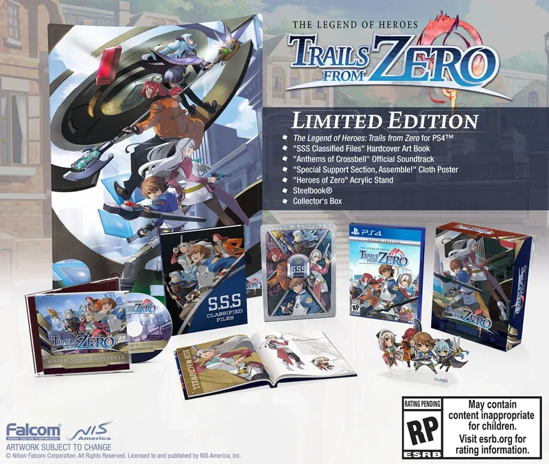 Legend of Heroes: Trails from Zero [Limited Edition] (PS4)