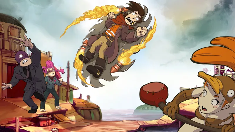 Chaos on Deponia (PS4)