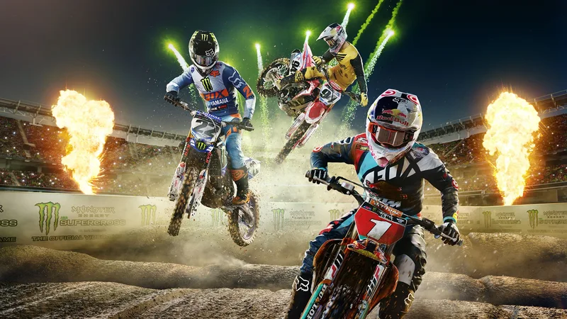 Monster Energy Supercross - The Official Videogame (PS4)