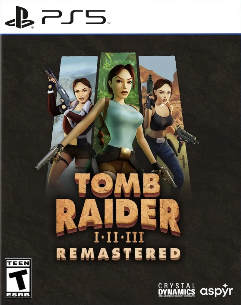 Tomb Raider I-III Remastered Starring Lara Croft (PS5)