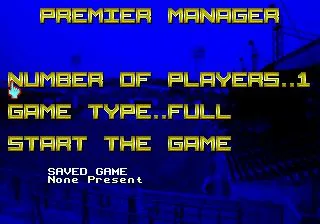 Premier Manager (GEN)